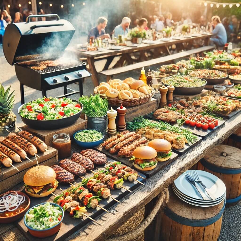 barbecues and buffets Lichfield Staffordshire